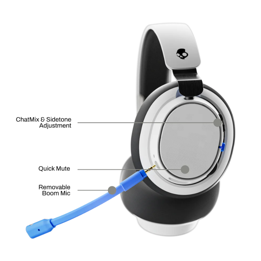 Skullcandy SLYR Pro Wireless Multi-Platform Gaming Headset - PlayStation Edition Skullcandy SLYR Pro Wireless Multi-Platform Gaming Headset - PlayStation Edition